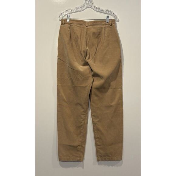 Land’s End Womens Camel Corduroy Trousers Pants Size 10 (1254) - Picture 2 of 4